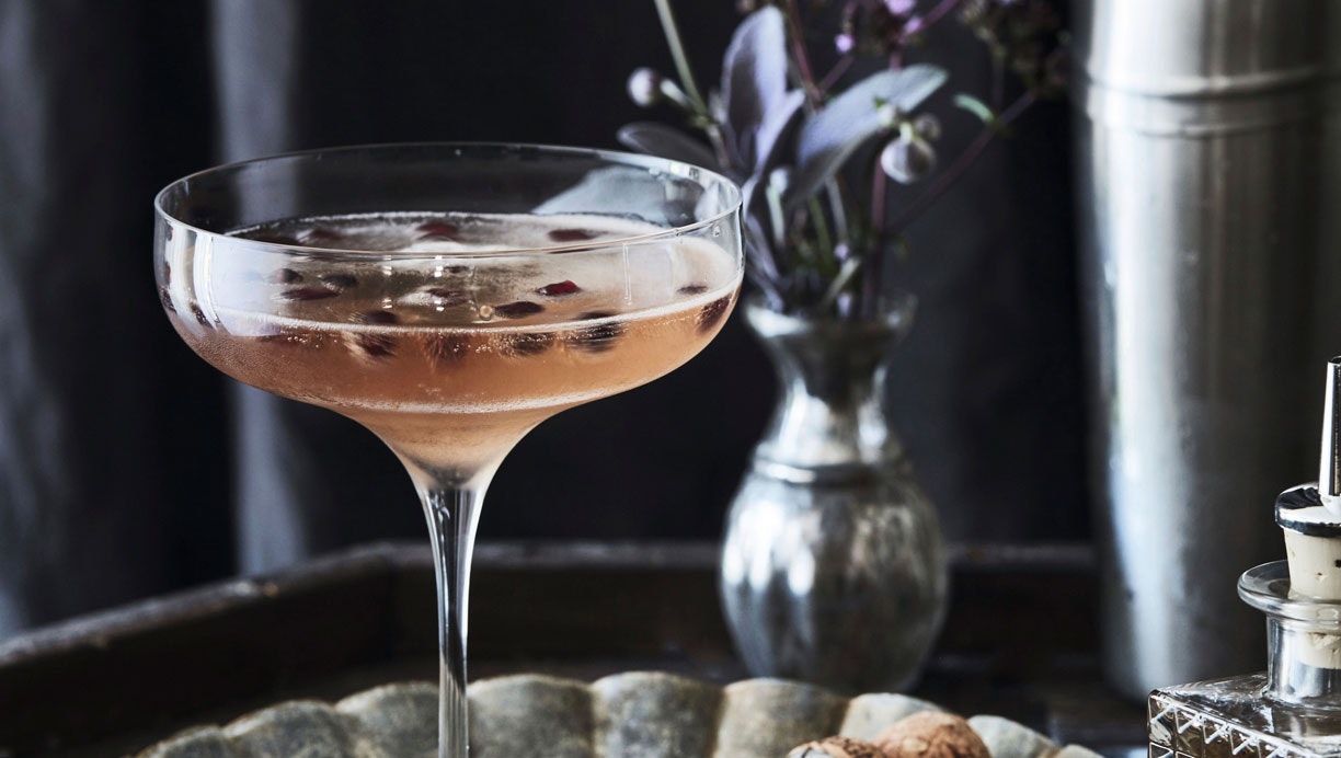 Granatæble cocktail