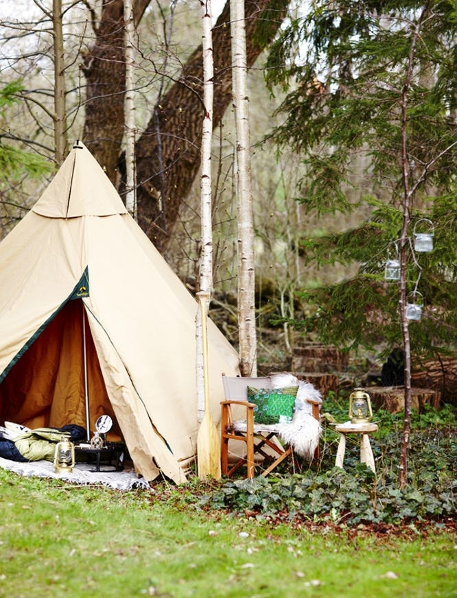 10 ideer til Sankt Hans aften: Lav telt-idyl i haven