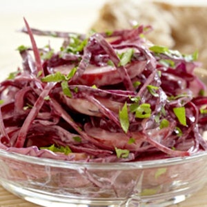 Rød coleslaw