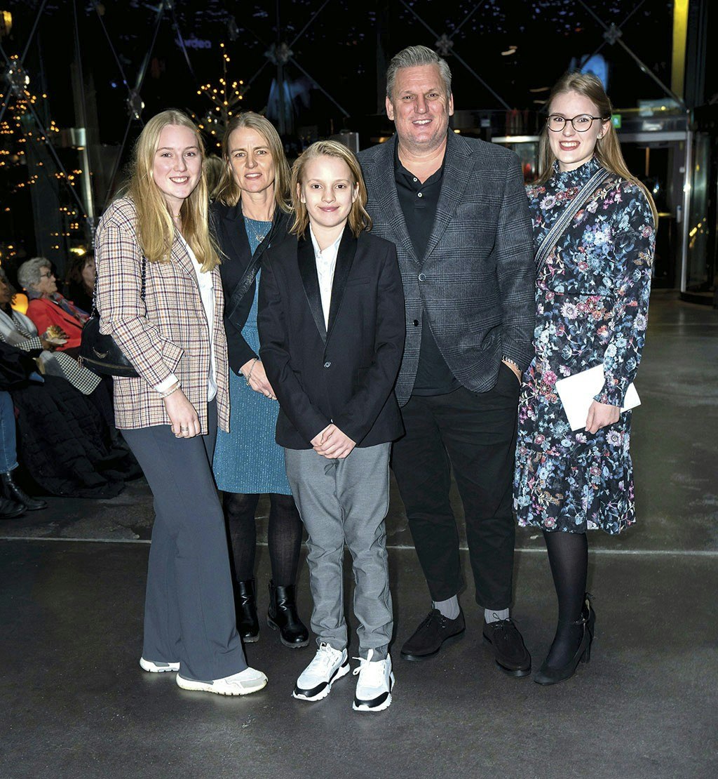Nikolaj Jacobsens kone og familie
