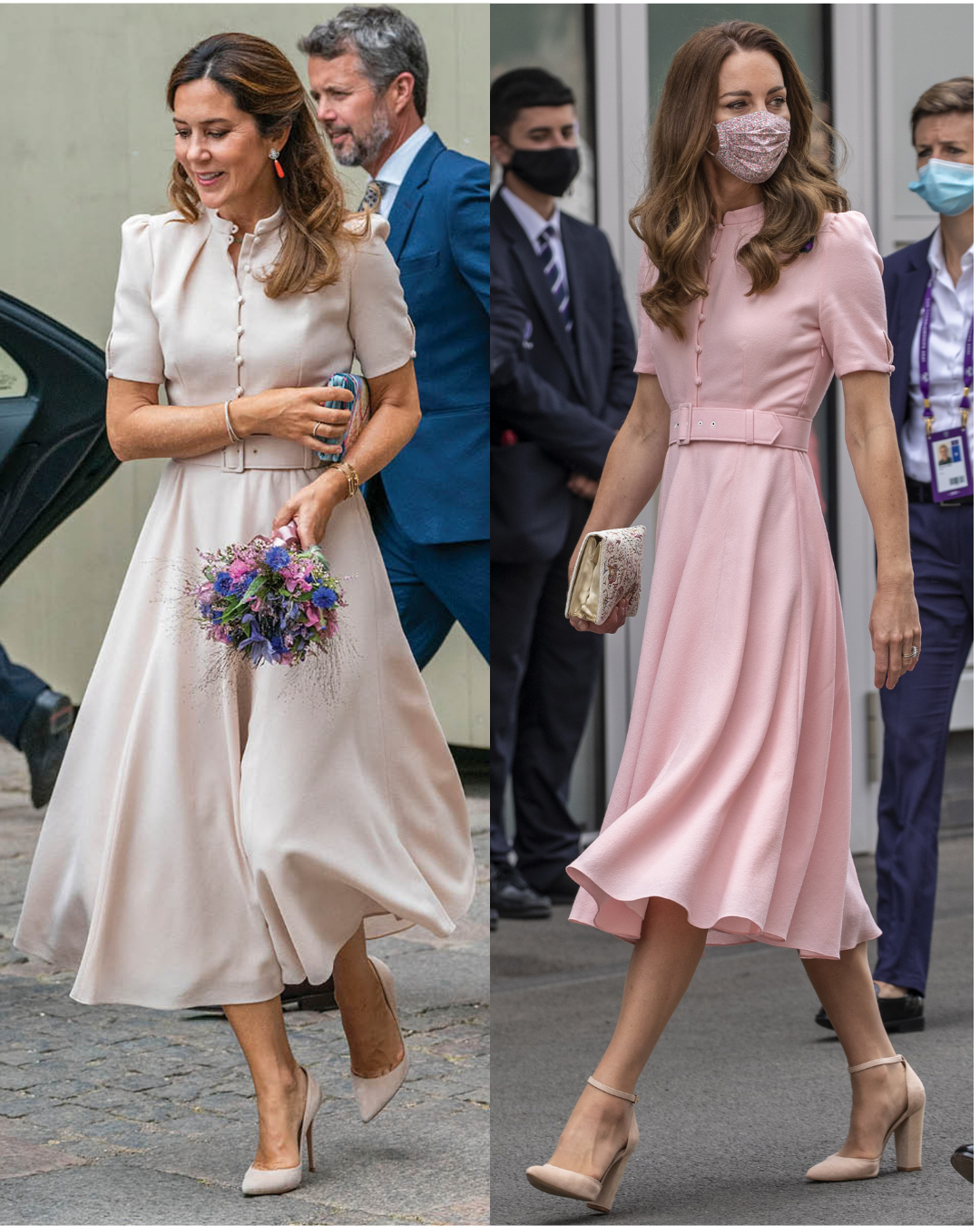 Normalt radioaktivitet Matematik Fem gange, kronprinsesse Mary og hertuginde Kate har haft ens tøj på |  Femina