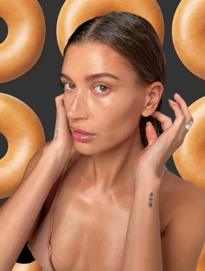 Hailey Bieber - Glazed donut skin