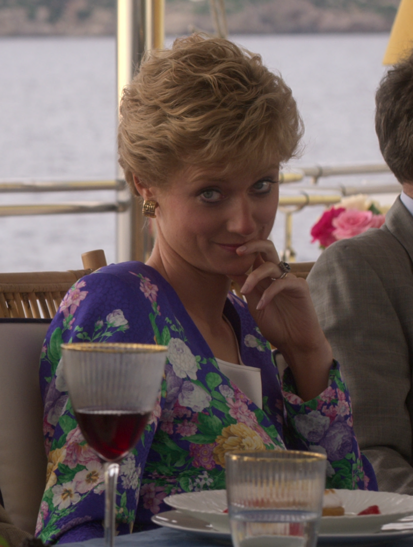 Elizabeth Debicki som prinsesse Diana i "The Crown".