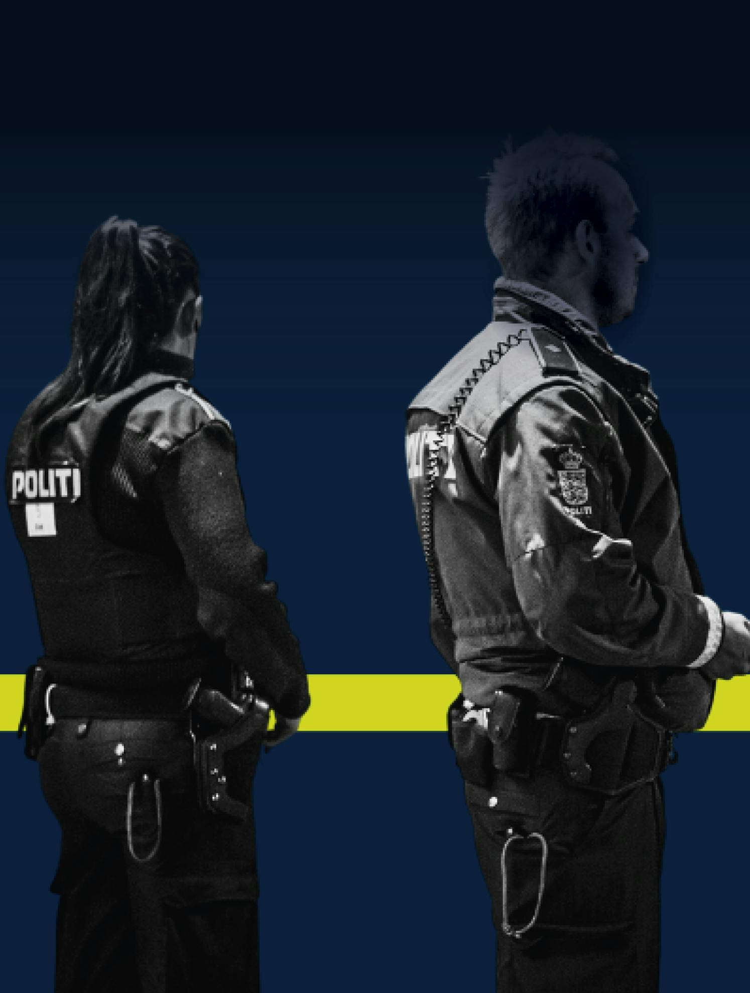 Politi, anonyme betjente