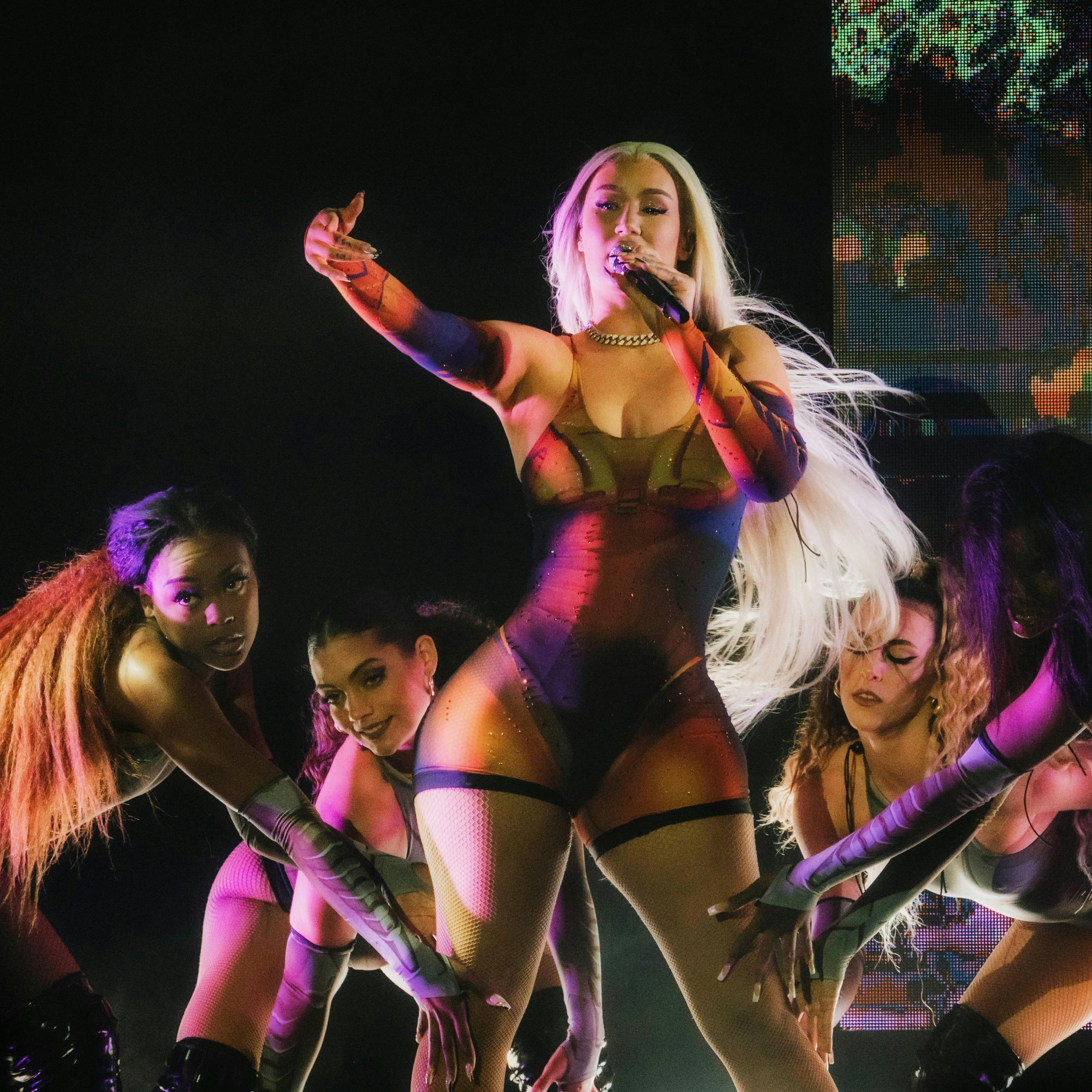 Iggy Azalea performs at Smoothie King Center in New Orleans, Louisiana on Thursday, October 6th, 2022