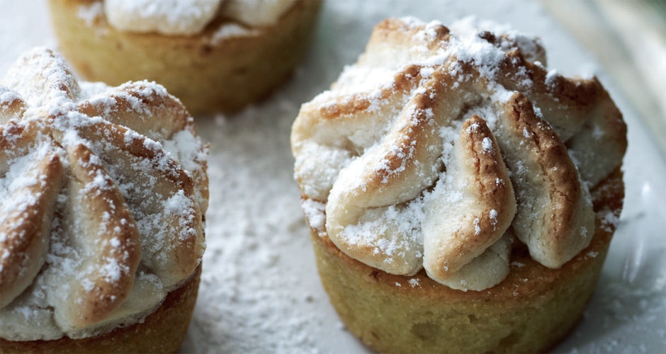 Kransekagecupcakes.