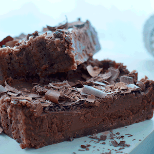 chokoladetærte