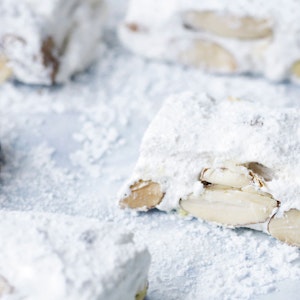 hjemmelavet fransk nougat