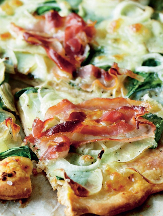 Den bedste kartoffelpizza.