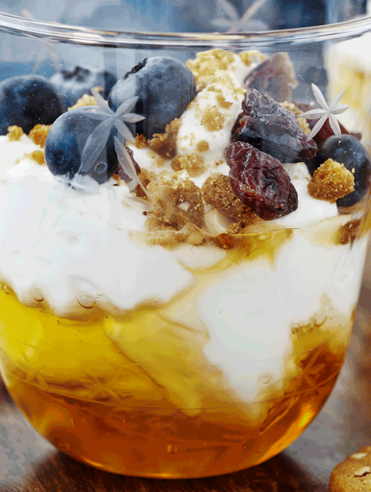 Julebrunch med skyr og brunkager