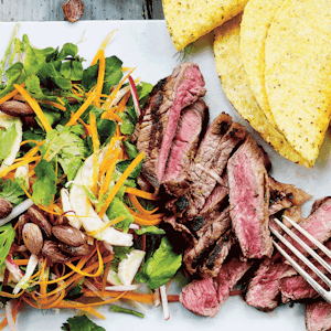 tacos med steak