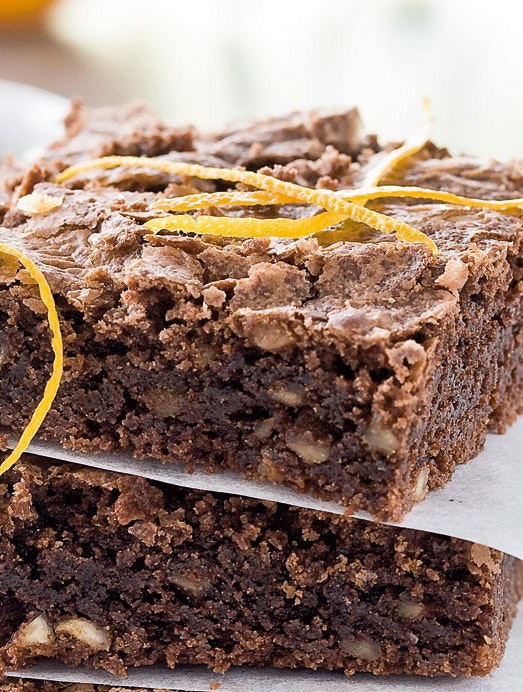 brownies med appelsin