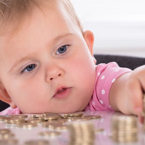 baby tællermønter