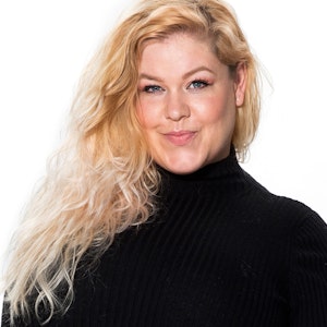 Ditte Vallø i sort trøje