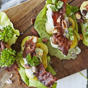 Kartoffelmadder med bacon