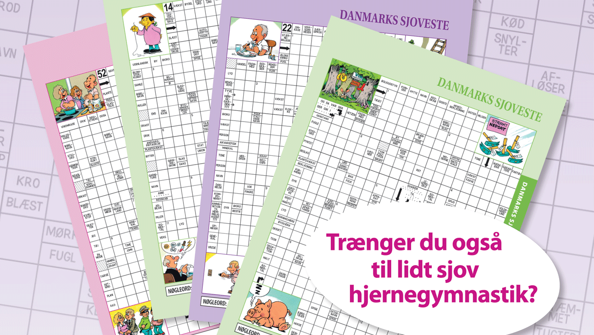 Krydsord Danmarks bedste krydsord SØNDAG
