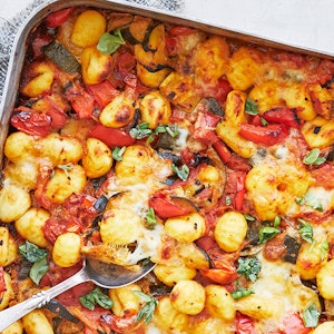 Gnocchi med ovnbagt tomatsauce