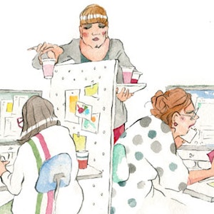 Nikolines brevkasse: Illustration af stridighed mellem to kvindelige kolleger