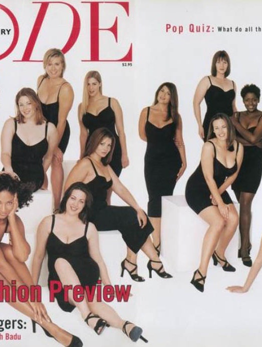 Mode hed det populære plus size-magasin tilbage i slut 1990'erne