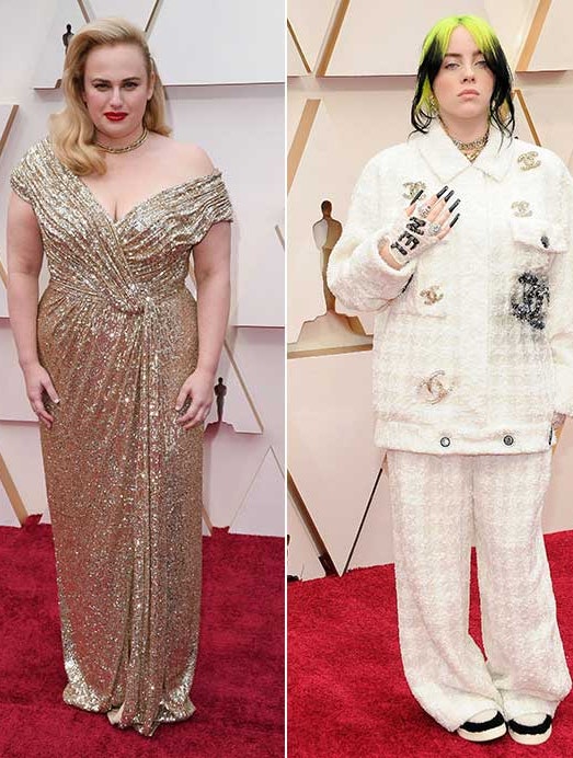 Oscar-kjoler 2020: de prangende og de kreative femina