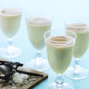 panna cotta med hvid chokolade