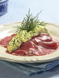 Smørrebrød med lam til påske