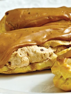 Mocca eclairs