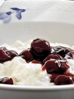 Risalamande med kirsebærsauce