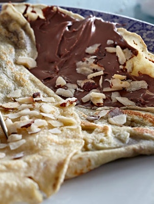 Pandekager med nutella