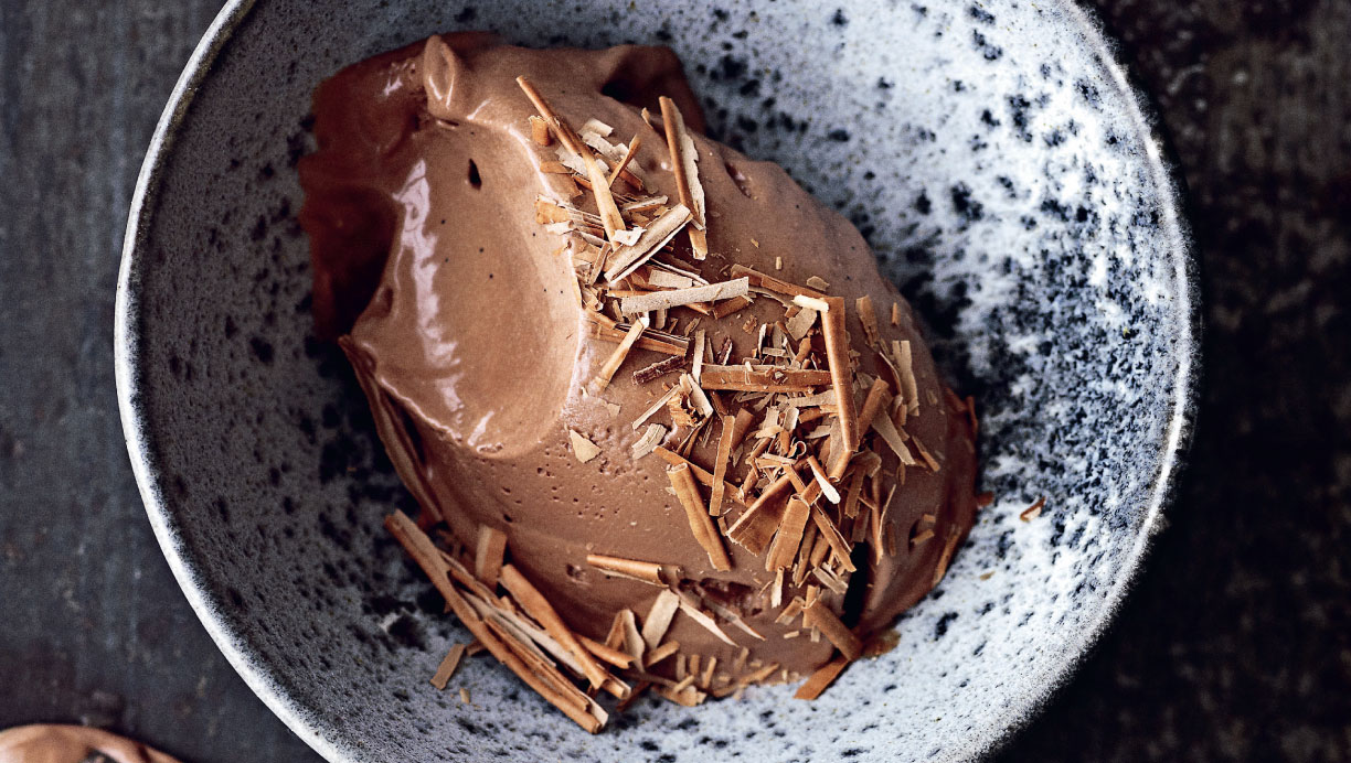 Heiberg: Mørk chokoladeis |