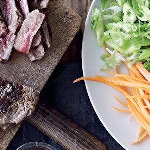 Vietnamesiske forårsruller med steak